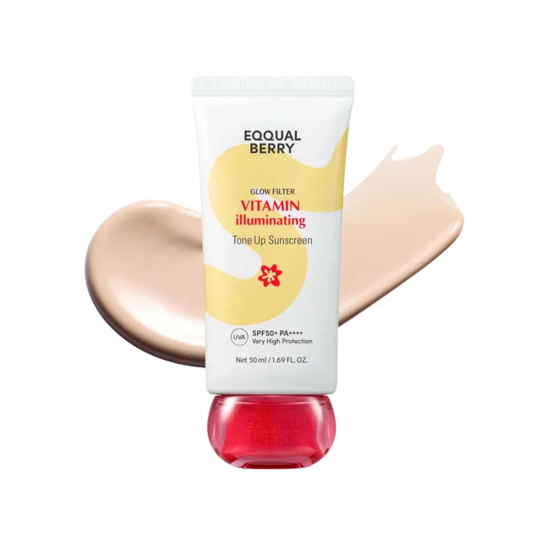Eqqualberry Glow Filter Vitamin Illuminating Tone Up Sunscreen SPF50+ 50ml
